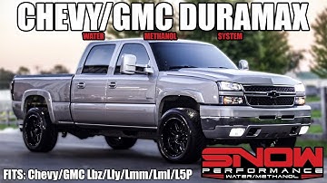 Give your Duramax More Power! More Cooling! AND a Cleaner Engine! Snow Performance Water-Meth System