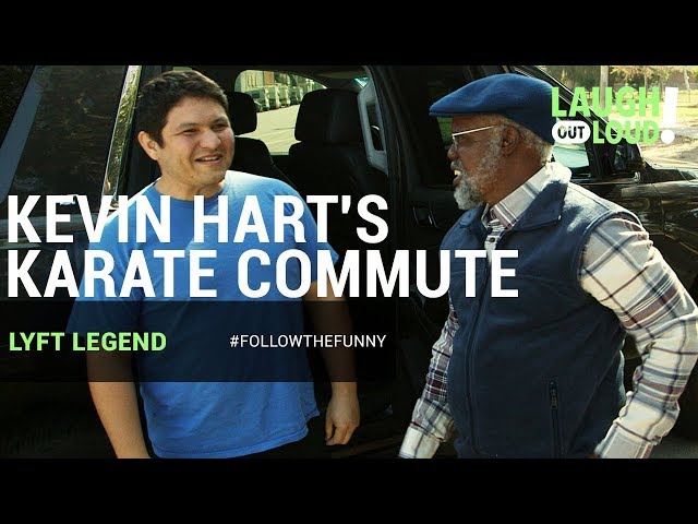 Kevin Hart's Karate Commute | Lyft Legend | LOL Network