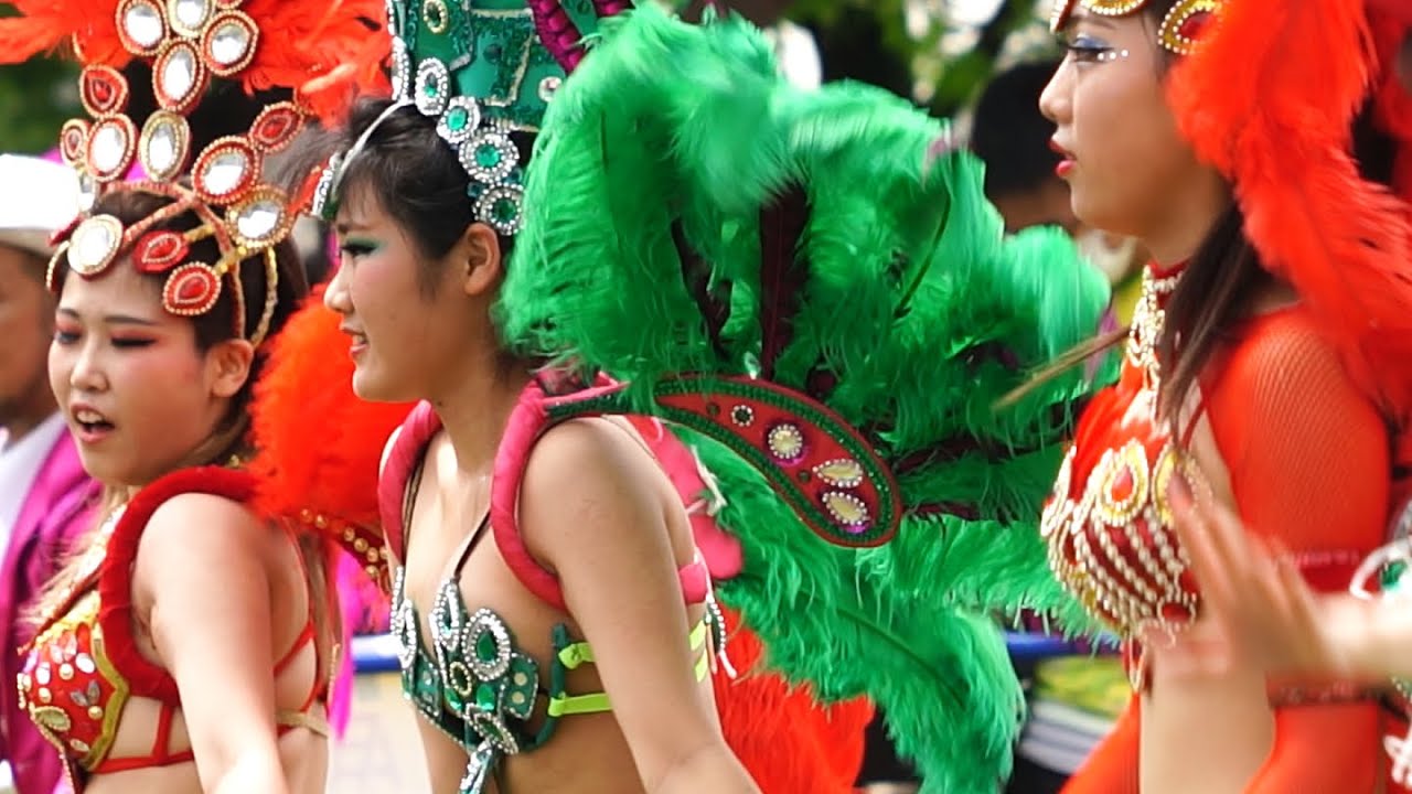 4K 神戸 サンバカーニバル 2022 元気まつり KOBE Samba - YouTube