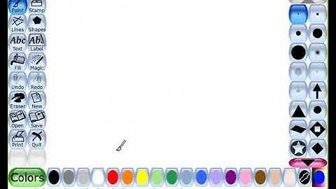 Rainbow effect in Tux Paint