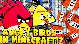 ANGRY BIRDS IN MINECRAFT?! | Angry Birds Movie Mod