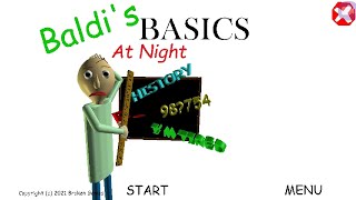 Baldi's Basics At Night Android port