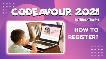 How to Register for Codeavour 2021 International and Apply for Free AI and Robotics Bootcamps.