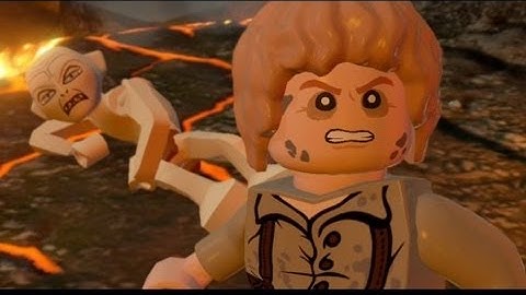 LEGO Lord of the Rings Walkthrough Part 18 - Mount Doom (Ending & Credits)