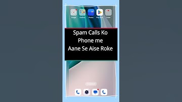 Spam Calls Block kare #shorts #short #spam #call #android #trending #viralvideo
