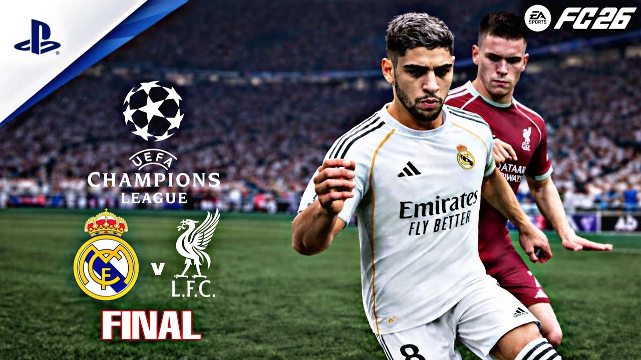 FC 26 - REAL MADRID VS LIVERPOOL - FINAL UCL 25/26 - PS5™ PRO [4K60] FULL MATCH