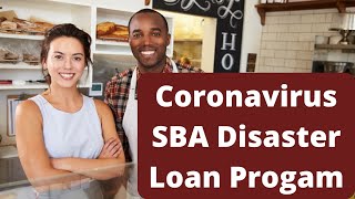 Coronavirus SBA Disaster Loan Program