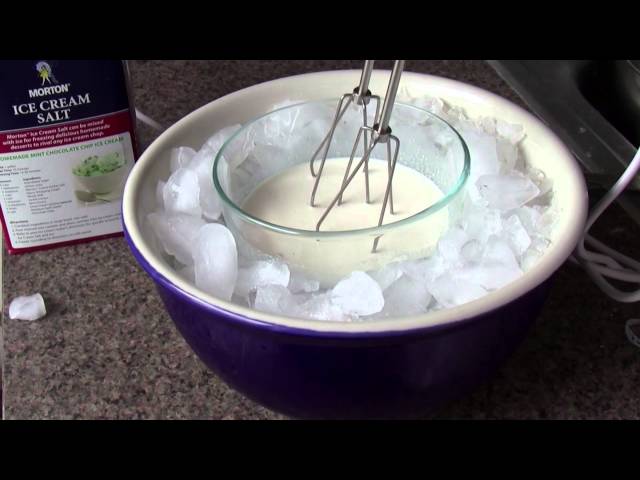 Make Home-made Ice Cream Without an Ice Cream Machine 