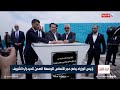 رئيس الوزراء محمد شياع السوداني يضع حجر الأساس لتوسعة الصحن الحيدري الشريف