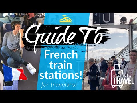 Video: France Railways Map at French Train Travel Information