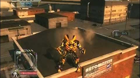 Transformers Revenge Of The Fallen walkthrough part 1-Autobot training