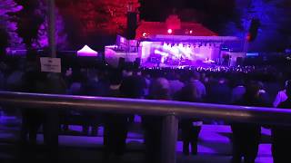 Kelvingrove Bandstand Glasgow - view from the Disabled Area