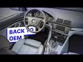 Interior Rejuvenation - BMW E39 530i Touring - Project Rottweil: P6