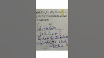 Bài toán đố tiểu học gây tranh cãi không hồi kết #toantieuhoc  #hocsinh #virlshort #xuhuongyoutube