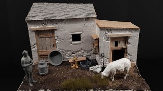 Build an Ultra-Realistic Old Barn Diorama (Scale 1/35)