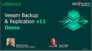 Demo of Veeam Backup and Replication Version 11 (v11)