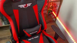Patiomage Gaming Chair Ergonomic Office Chair Headrest Lumbar Review, Patiomage Gaming Chair