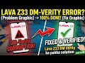 Lava z33 dm veryfy curropt problem lava z3 up 2 flashing successful 👍👍