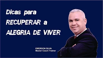 O que fazer para voltar a ter alegria de viver?