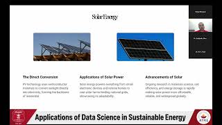 ATAL FDP 2025 | Day 6 Session 2 | Applications of Data Science in Sustainable Energy | Stanley screenshot 4