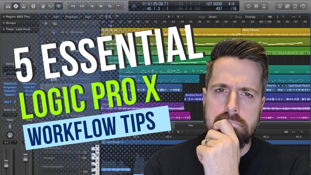 5 Essential Logic Pro X Tips to Improve Your Workflow // Inside The Mix ...