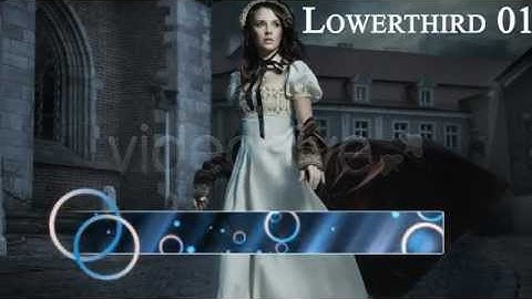 Cool Circles Lowerthird Set Loopable Background