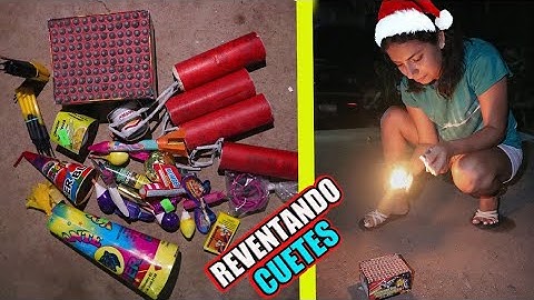 REVENTANDO CUETES en la CASA DE MI SUEGRA
