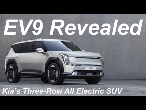 All-New Kia EV9 Three-Row EV Revealed with Swiveling Seats! | What Did Kia Tell Us?