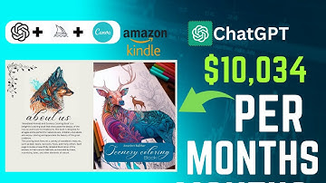 Create Coloring Books with ChatGPT, MidJourney AI, and Canva