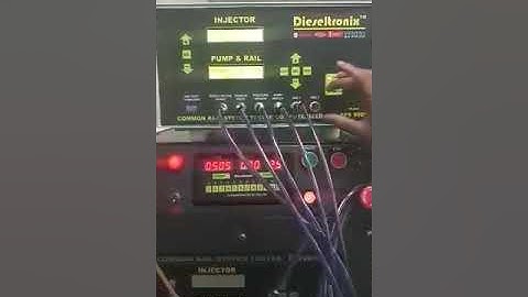 How to test common rail injector