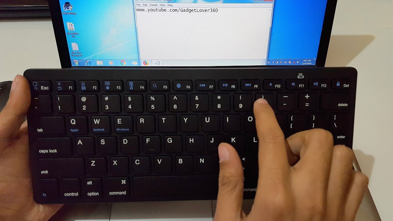 How To Connect Iwantit Wireless Keyboard