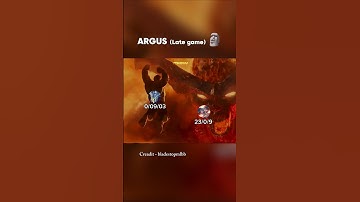 Argus in Late Game 🗿  #MOBA55Creator #MOBA55NEXT2025