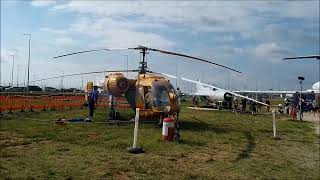 Kamov Ka-26-s motor índítása