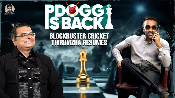 PDogg x Ash: ILT20 Preview | Blockbuster Cricket Thiruvizha |  Cooch Behar Trophy