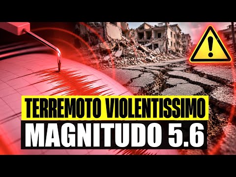 Video TERREMOTO FORTE SCOSSA DI MAGNITUDO 5.6: UN BOATO INTENSO E TANTA PAURA PER LA POPOLAZIONE
