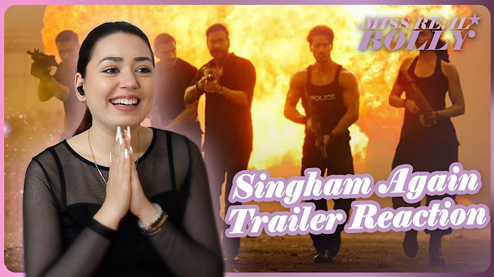 Singham Again Reaction | Official Trailer | A Rohit Shetty Cop Universe | In Cinemas 1st Nov