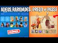 FORTNITE - ADEUS RARIDADES, AVATAR PASSE e SKINS PREÇO MUDANÇA?