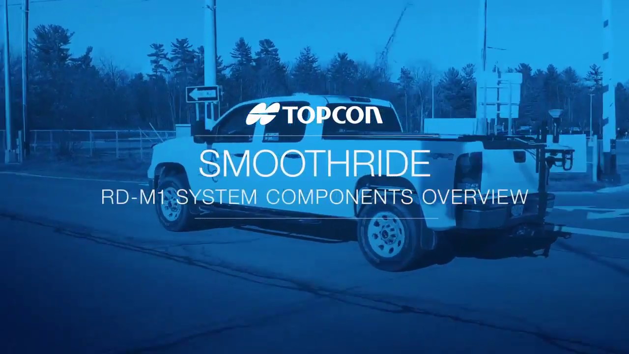 Topcon SmoothRide RD-M1 System Components Overview for Road ...