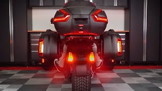 CanAm Ryker 3Piece Touring Luggage with LED Lighting