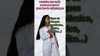 Assuntos que mais caem em provas para tec de enfermagem screenshot 3