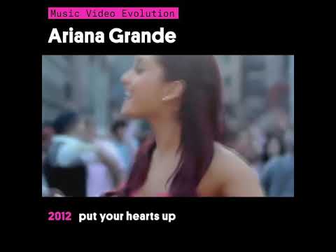 ariana-grande"-music-video-évolution-of-2012-to-2017