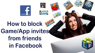 How to block Game/App invites from friends in Facebook | TecHacksPro screenshot 5
