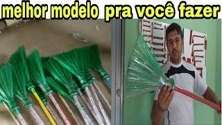 VASSOURA DE BRUXA MELHOR MODELO PRA VOCÊ INICIAR SUA PRODUÇÃO/PASSO A PASSO