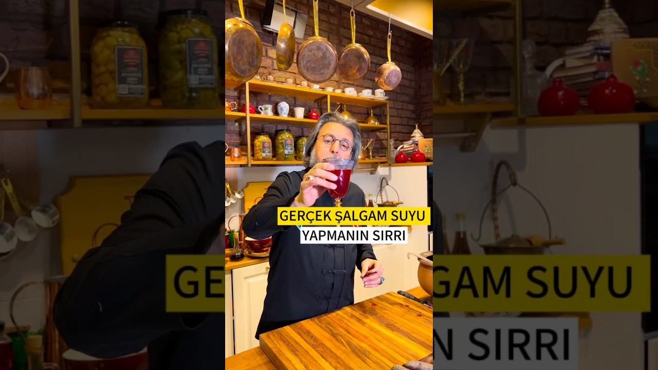 Gerçek Şalgam Suyu Nasıl Yapılır? Şalgam Suyu Tarifi açıklamalarda #şalgam #adana #türkiye