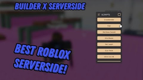 Roblox Exploiting - Best BuilderX Serverside Executor Showcase