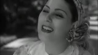 أغنية نادرة لوداد الجويني زوجة الهادي الجويني الذي يعزف على العود في فيلم La Septième porte سنة 1946