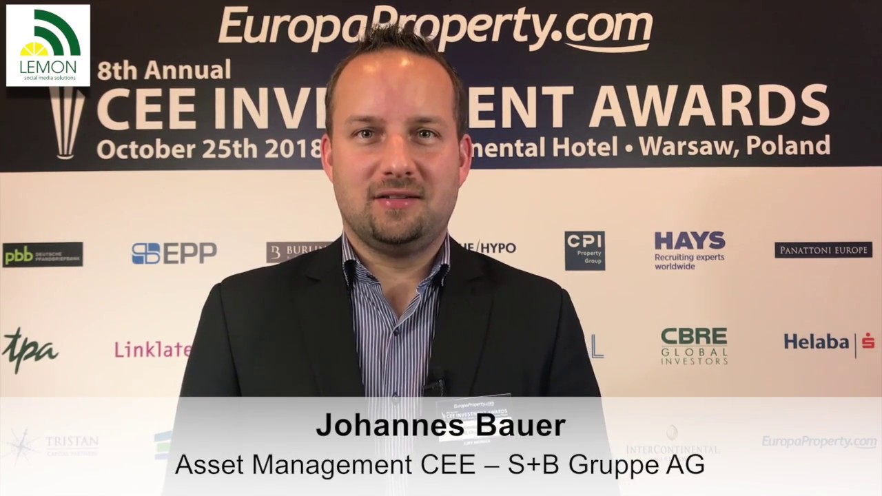 2018.10.25-8th Annual CEE Investment Awards-Johannes Bauer