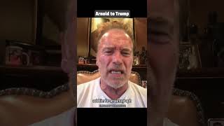Arnold's message to Donald Trump  || #viral #mma #boxing #international #usa #ufc #america