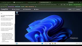 Security | Use PowerShell Remote Management | Lab 13.3.9 Walkthrough