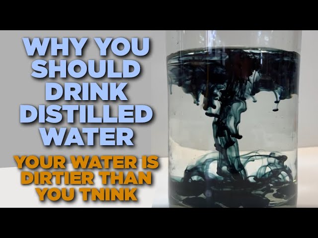 Is Drinking Distilled Water Safe And What Does It Taste Like